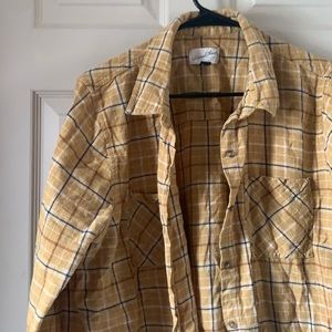 Mustard flannel